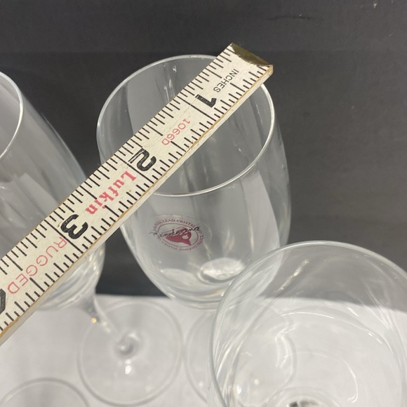 Crystal d'Arquis France Mendocino Lead Crystal Champagne Flutes Set of Four - Picture 15 of 17